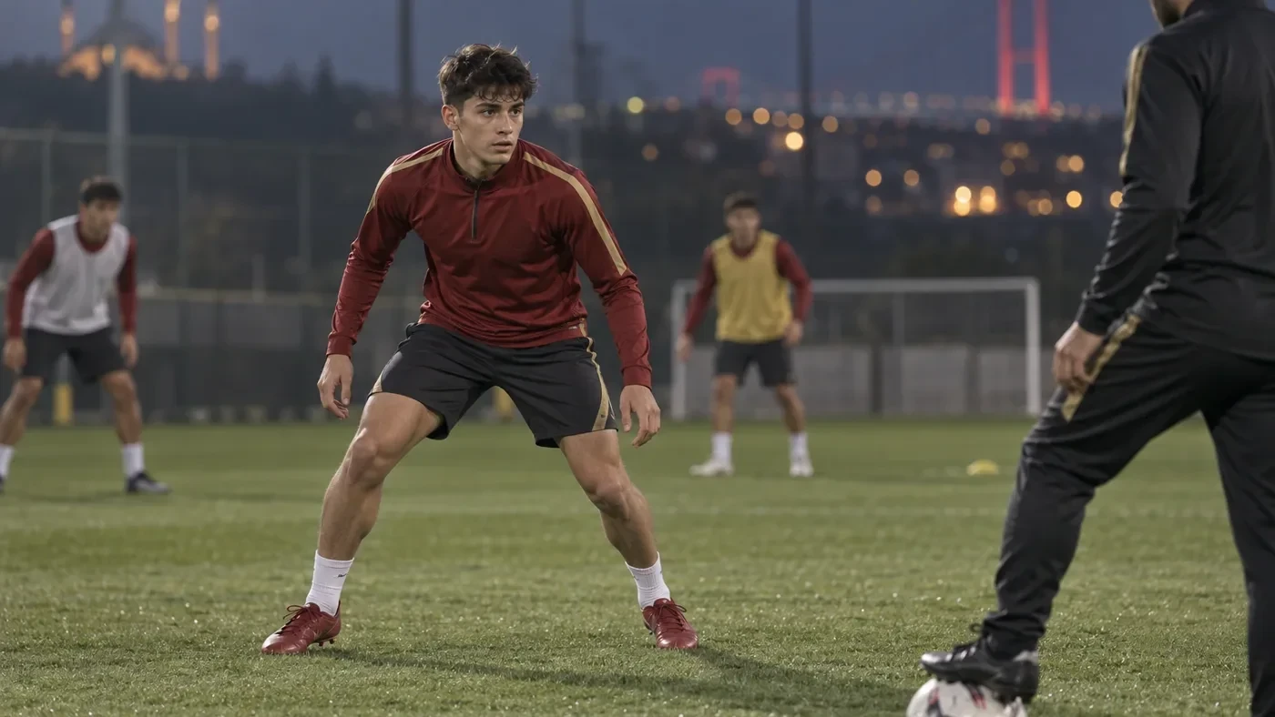 Can Armando Güner quan sát trước bài tập pressing định hướng